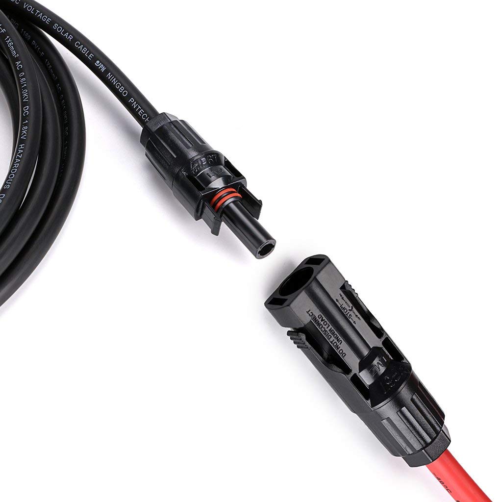 Solarkabel ANFIL 6mm2 mit Stecker