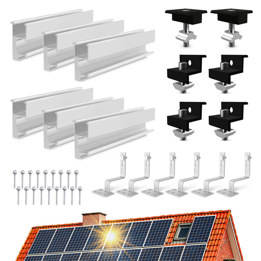 Solar panels Mounting kit (Tile Roof)