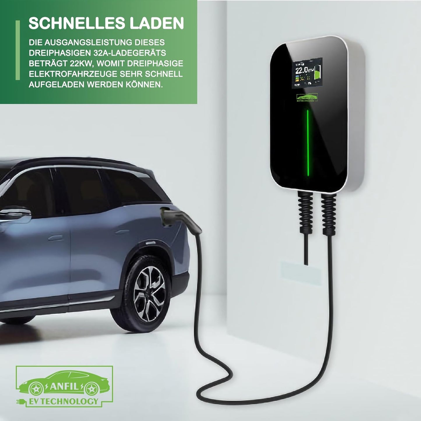 ANFIL Three Phase EV Charging Station