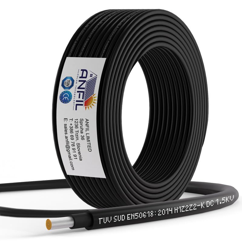 6mm2 (10 AWG) Solar Cable (w/o connectors) – anfilsolar